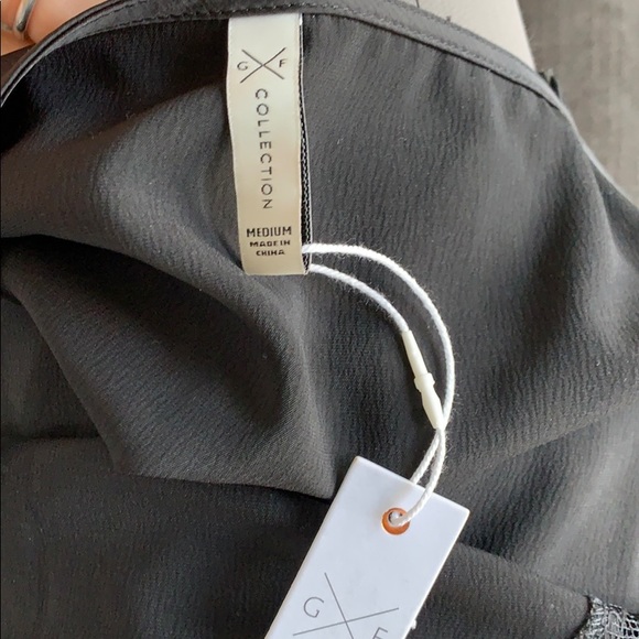 Gentle Fawn black lace front camisole - Picture 5 of 7